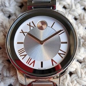 Movado Bold Swiss Watch 39mm Womens Unisex Model 3600196